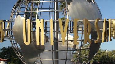 Universal Studios Logo, Universal City, Los Angeles, California, Usa