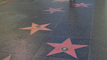 Hollywood Walk Of Fame, Hollywood Boulevard, Los Angeles, Califorina, Usa