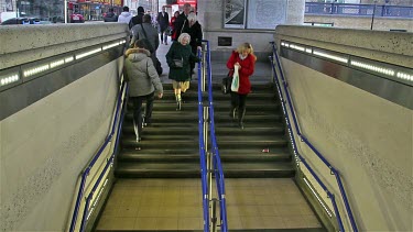 London Underground Steps, London, England