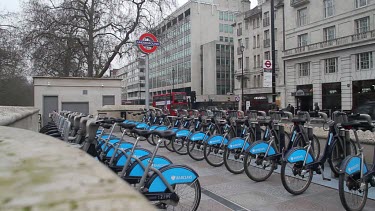 Barclays Bicycle Hire, London, England