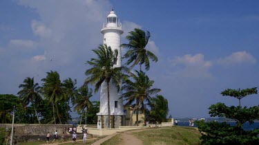 White Lighthouse, Galle Forte, Sri Lanka