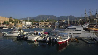 Pleasure Boats In Harbour, Kyrenia, Northern Cyprus