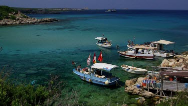 Fishing Boats & Blue Water, Karpas Peninsula, Northern Cyprus