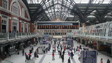 Liverpool Street Train Station, London, England