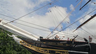 The Cutty Sark, Clipper Ship, Greenwich, London, England