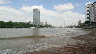 London Duck Tours Amphibious Vehicle, River Thames, London, London England