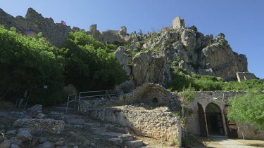 Kantara Castle Ruins, Flare Problem & Correction, Kyrenia, Northern Cyprus