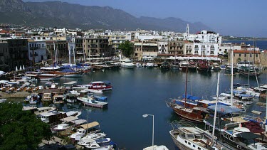 Harbour, Boats & Mediterranean Sea, Kyrenia, Northern Cyprus
