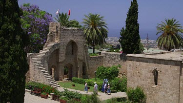 Bellapais Monastery Steps, Near Kyrenia, Northern Cyprus