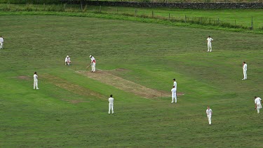 Evening Cricket Match, Castleton, England