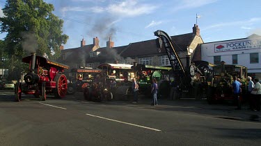 B. M. Stafford & Sons Traction Engine, Pickering, North Yorkshire, England