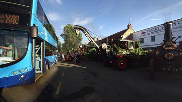 Public Bus, Traction Engines & Steam Lorries, Pickering, North Yorkshire, England