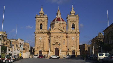 Parish Church & Village Square, Xaghra, Gozo, Malta