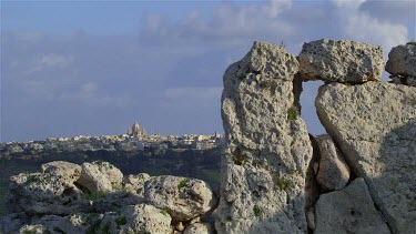 Stones Of Ggantija Temples & Nadur, Xaghra, Gozo, Malta