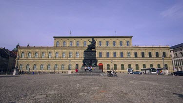 Konigsbau Residenz & Maximilian I Joseph Of Bavaria, Max-Joseph-Platz, Munich, Germany