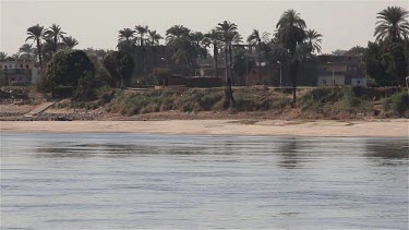 Large Tourist Felucca, River Nile, Luxor, Egypt