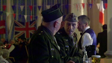 Us Army Reenactors, Grand Hotel, Scarborough, England