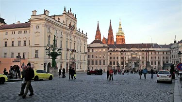 Archbishop'S Palace & Castle Matthias Gate, Prague & Czech Republic